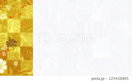 《AI画像》和風柄の背景素材 《AI画像》和風柄の背景素材 125438905