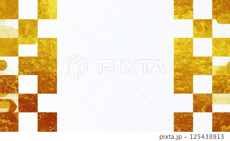 《AI画像》和風柄の背景素材 125438913