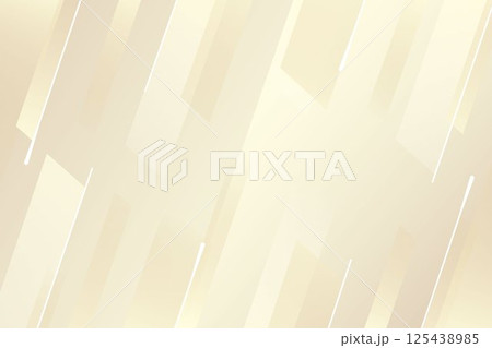 ビジネス背景　幾何学的グラデーション背景イラスト　金色ベージュ 125438985