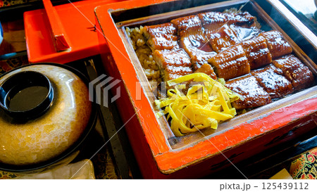 福岡県柳川市の特上鰻重 125439112