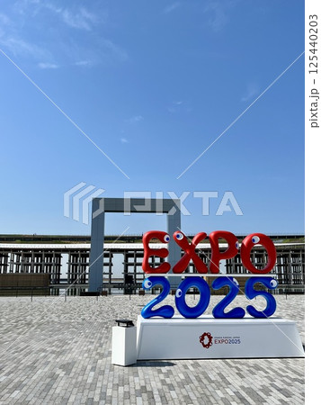 大阪・関西万博 2025 ウォータープラザと大屋根リング 大阪・関西万博 2025 ウォータープラザと大屋根リング 125440203