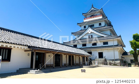 唐津城の城内風景 唐津城の城内風景 125440215