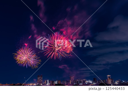 足立の花火大会 東京都 足立の花火大会 東京都 125440433