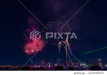 足立の花火大会　東京都 125440477