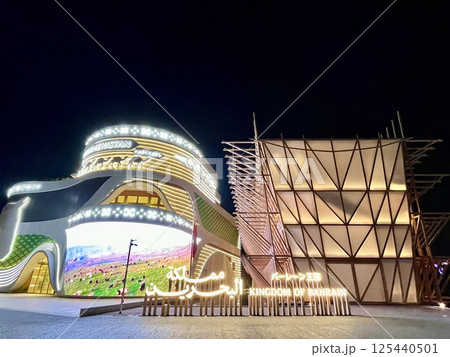EXPO2025　トルクメニスタンとバーレーン王国パビリオン 125440501