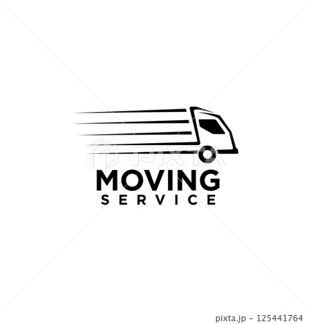 Moving service truck vector design Moving service truck vector design 125441764