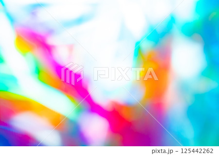 光と影・カラフル 背景素材 125442262
