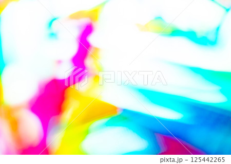 光と影・カラフル 背景素材 125442265