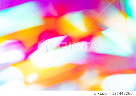 光と影・カラフル 背景素材 125442266