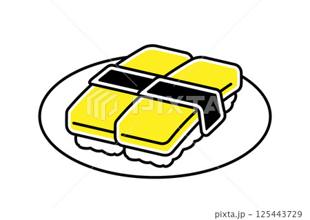 お寿司 玉子 和食 お寿司 玉子 和食 125443729