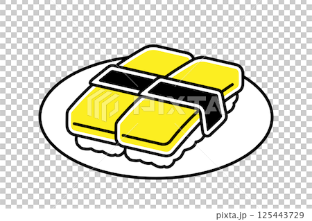 お寿司 玉子 和食 お寿司 玉子 和食 125443729