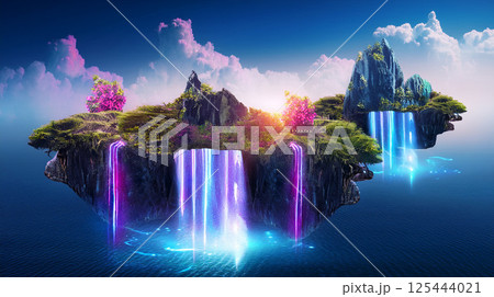 ファンタジーの風景のイメージ画像 ファンタジーの風景のイメージ画像 125444021