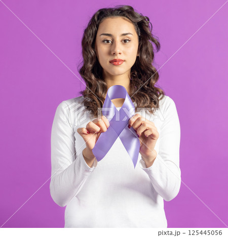 World international purple or epilepsy day concept World international purple or epilepsy day concept 125445056