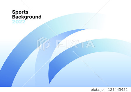Layout design for sports event of 2022 year.  125445422