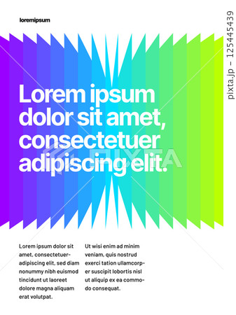Layout template for events or business related. 125445439