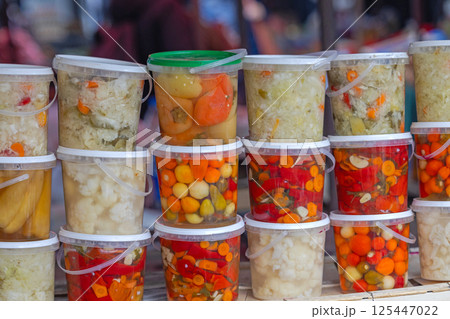Pickled Vegetables Preserve Pickled Vegetables Preserve 125447022