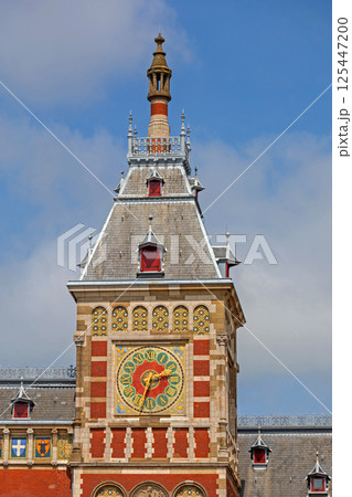 Central Station Amsterdam Clock Central Station Amsterdam Clock 125447200