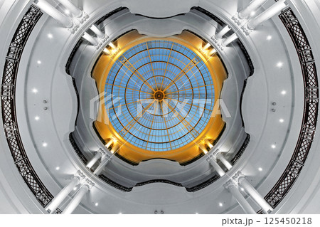 Circle window Circle window 125450218