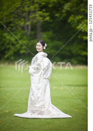 白無垢姿の花嫁 125451719