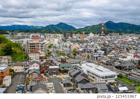 福知山城からみた街の景色 京都府福知山市 125451967
