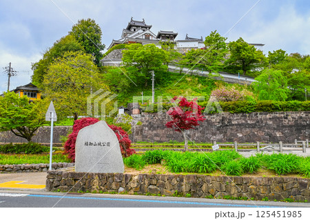 福知山城公園の風景 京都府福知山市 福知山城公園の風景 京都府福知山市 125451985
