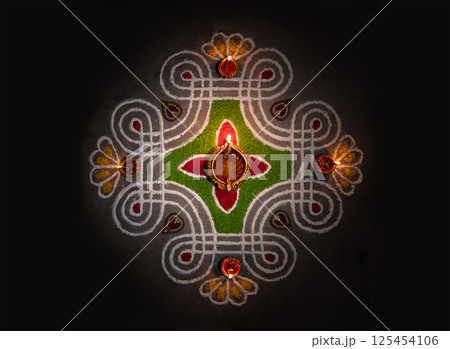 Diwali Traditions and Celebrations Around the World. 125454106