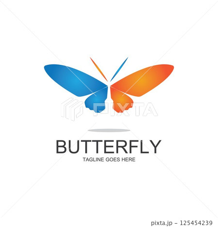 Beauty Butterfly icon design Beauty Butterfly icon design 125454239