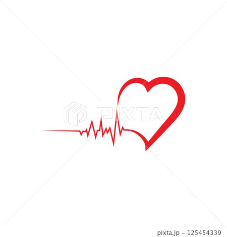 art design health medical heart beat pulse art design health medical heart beat pulse 125454339