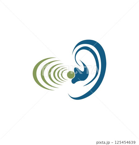 Hearing Logo Template vector icon design Hearing Logo Template vector icon design 125454639