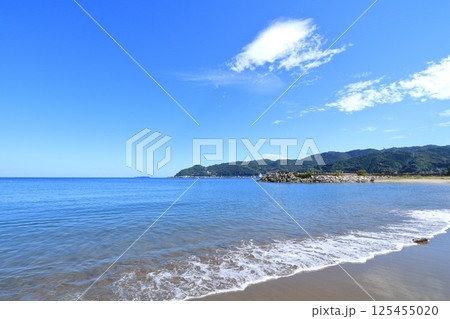 静岡県・熱海市・長浜海水浴場 125455020