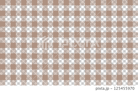 Brown checkered background material 125455970