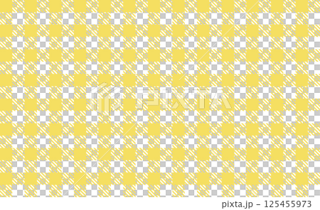 Yellow checkered background material Yellow checkered background material 125455973