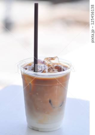 iced coffee , iced latte coffee or iced cappuccino coffee iced coffee , iced latte coffee or iced cappuccino coffee 125456138