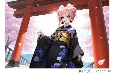 休日なのにドタキャンでイライラしている女性 125456938