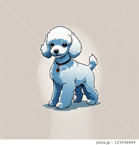 ぬいぐるみような愛くるしいミニチュアプードル ぬいぐるみような愛くるしいミニチュアプードル 125456944