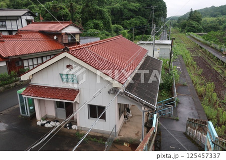 湯ノ峠駅の駅舎 125457337