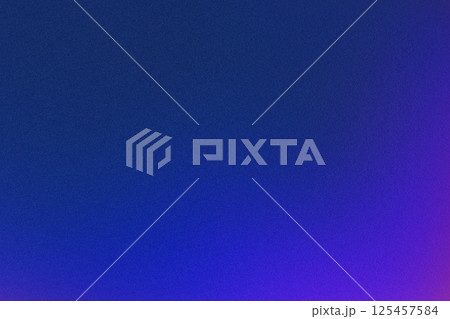青と紫の粒子の抽象的なグラデーション背景ノイズ 125457584