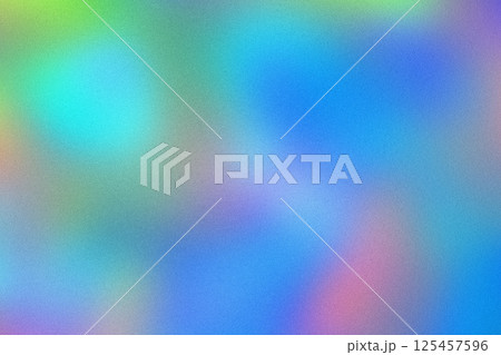 カラフルな粒子の抽象的なグラデーション背景ノイズ 125457596