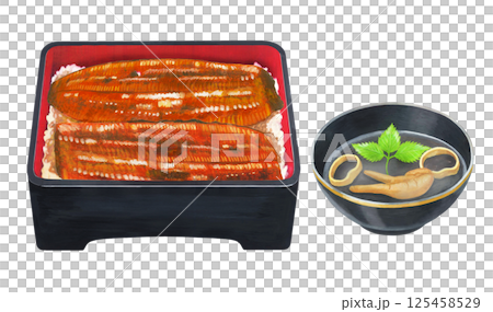 鰻魚幗插圖集 125458529