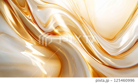 Elegant abstract waves with minimalist fluidity, soft light reflections and a neutral aesthetic  Elegant abstract waves with minimalist fluidity, soft light reflections and a neutral aesthetic  125460996
