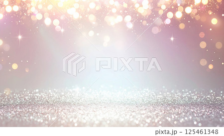 ピンクの光が美しい化粧品イメージの背景素材 125461348