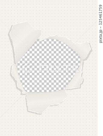 Perforated graph paper background frame, grid of dots, notebook, portrait orientation Perforated graph paper background frame, grid of dots, notebook, portrait orientation 125461759