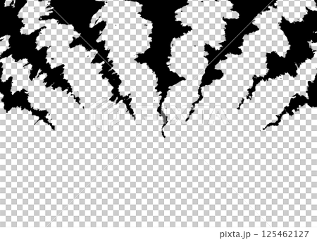 Anxiety, hazy, melancholy abstract image background, handwritten, comic symbols, effects 125462127