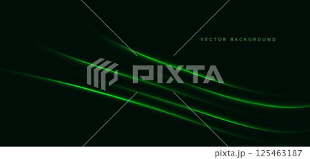 Futuristic green beam diagonal sparkle. Hi-speed motion moving concept. Futuristic green beam diagonal sparkle. Hi-speed motion moving concept. 125463187