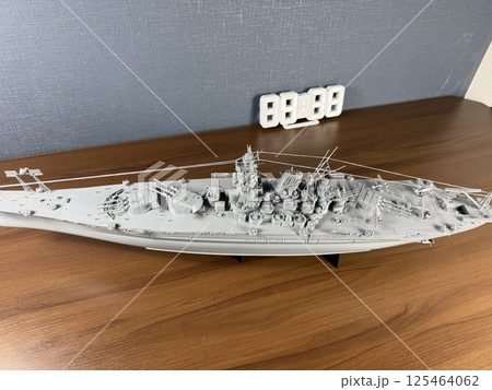 日本の戦艦 武蔵のプラモデル 日本の戦艦 武蔵のプラモデル 125464062