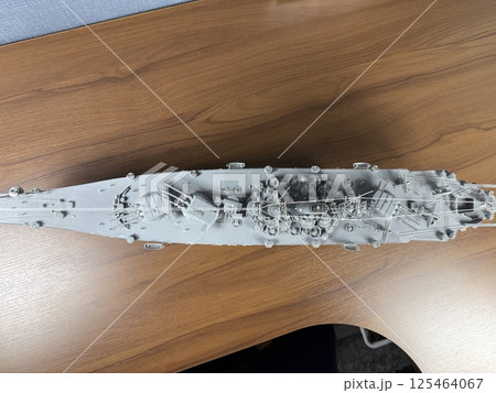 日本の戦艦　武蔵のプラモデル 125464067