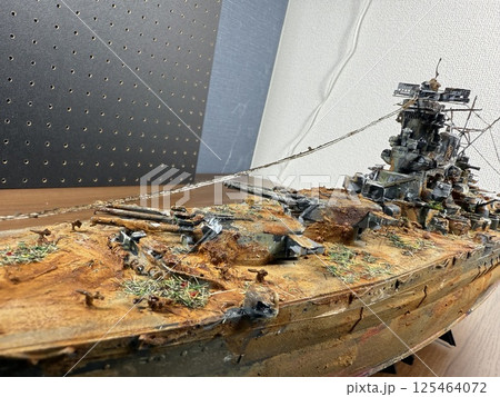 日本の戦艦 武蔵のプラモデル 日本の戦艦 武蔵のプラモデル 125464072