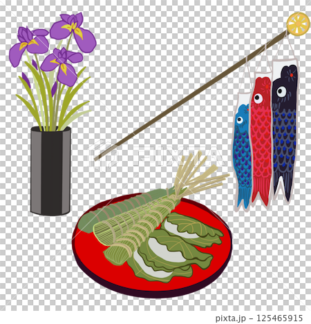 端午節插畫 125465915