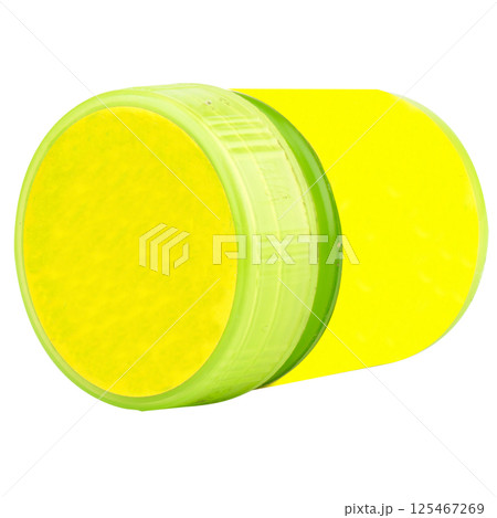 Smelling Jar Inhaler green isolated on white background Smelling Jar Inhaler green isolated on white background 125467269