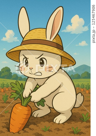 収穫ウサギ 収穫ウサギ 125467986